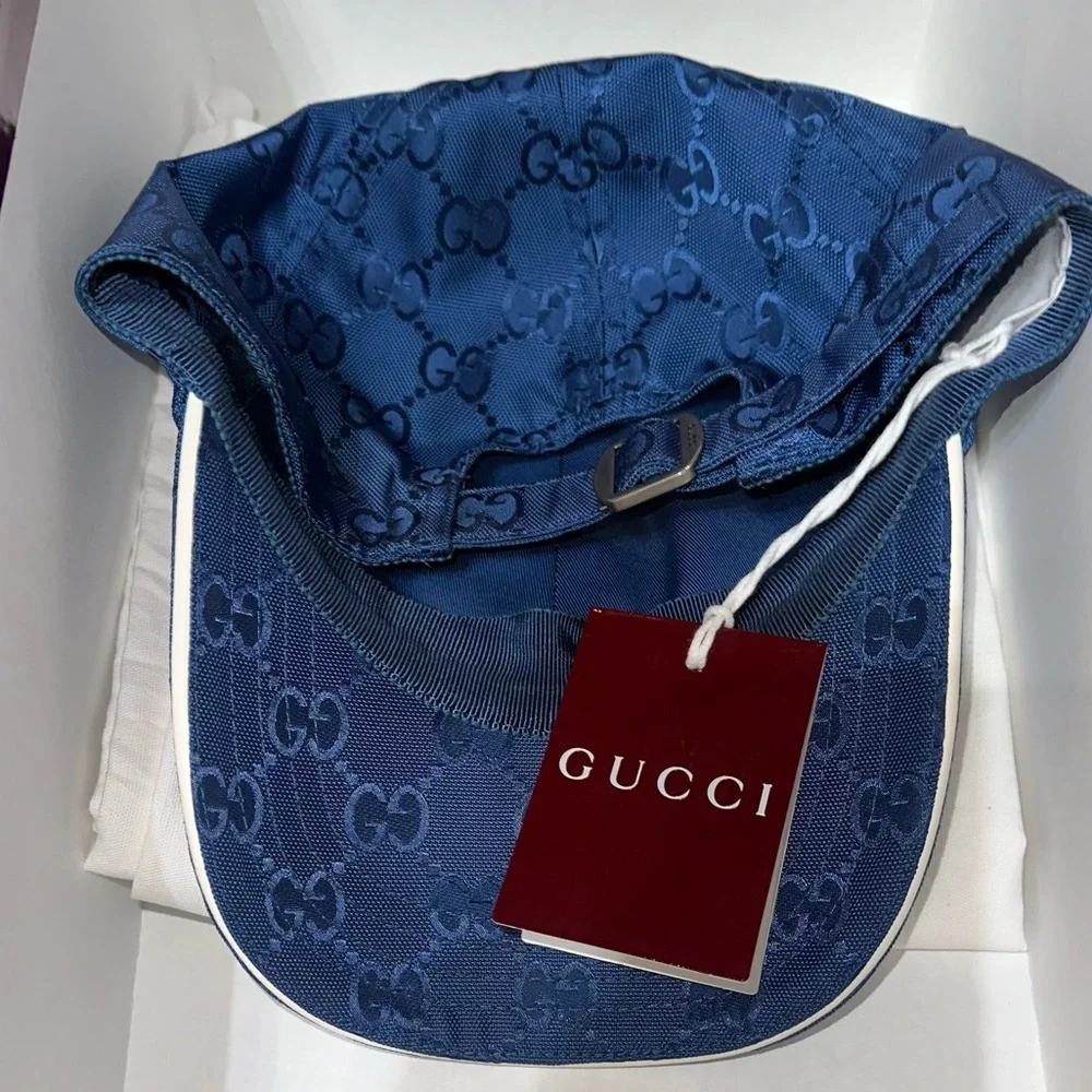Gucci Monogram Nylon Baseball Cap